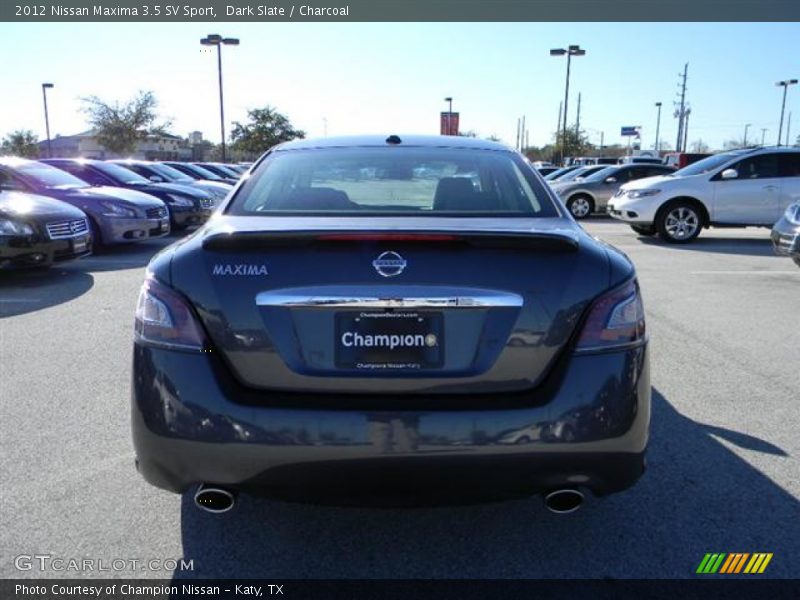 Dark Slate / Charcoal 2012 Nissan Maxima 3.5 SV Sport