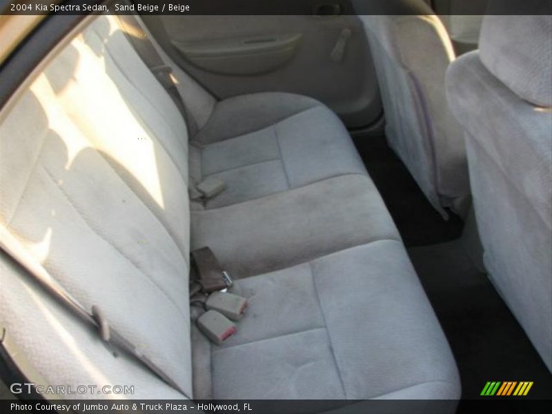 Sand Beige / Beige 2004 Kia Spectra Sedan