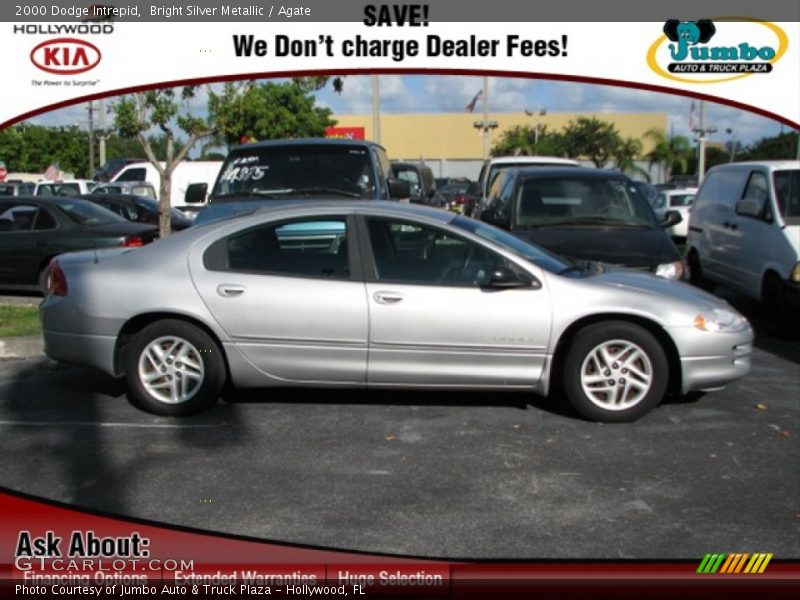 Bright Silver Metallic / Agate 2000 Dodge Intrepid