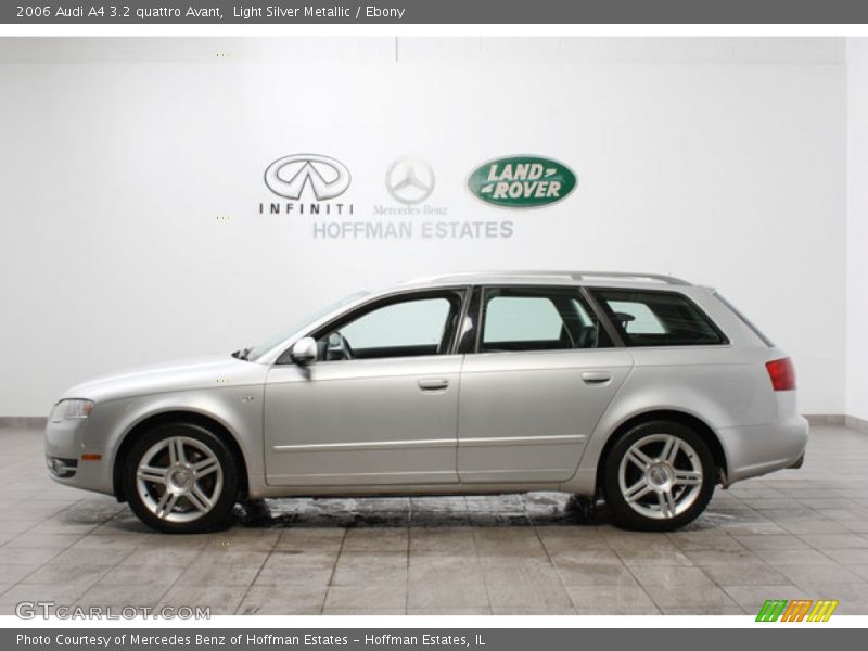 Light Silver Metallic / Ebony 2006 Audi A4 3.2 quattro Avant