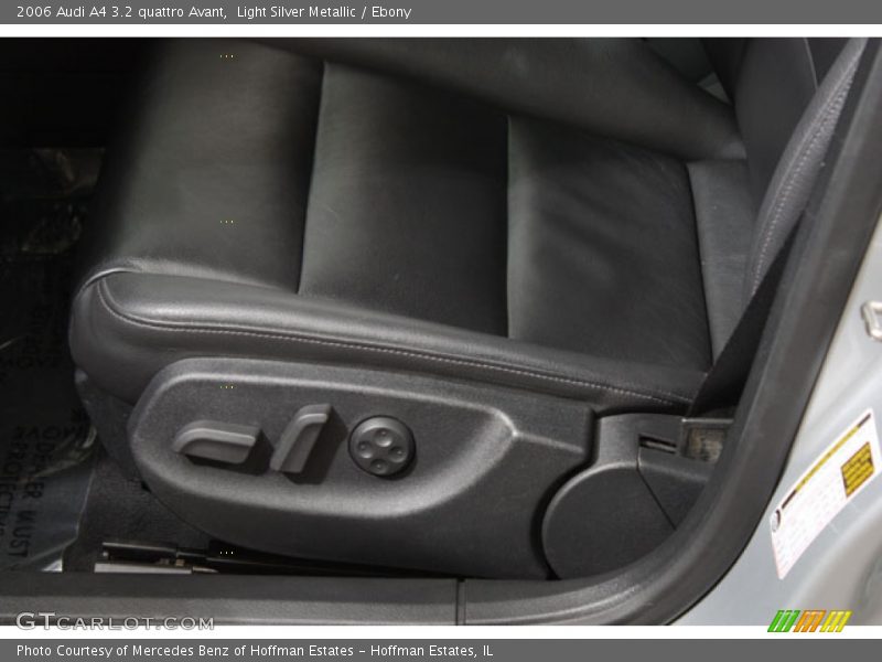 Light Silver Metallic / Ebony 2006 Audi A4 3.2 quattro Avant