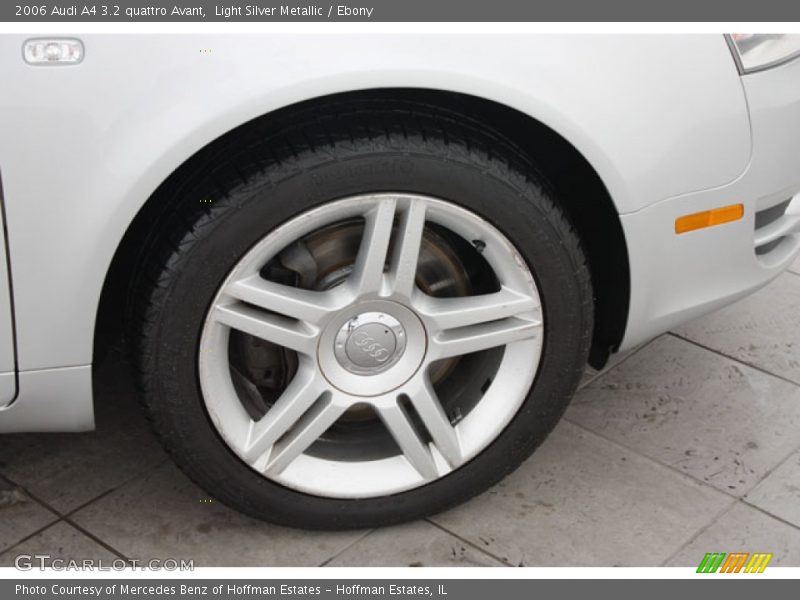 Light Silver Metallic / Ebony 2006 Audi A4 3.2 quattro Avant