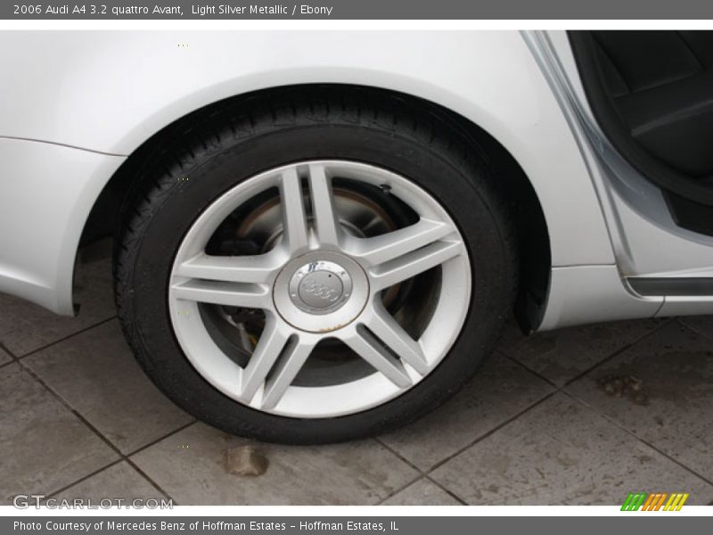 Light Silver Metallic / Ebony 2006 Audi A4 3.2 quattro Avant