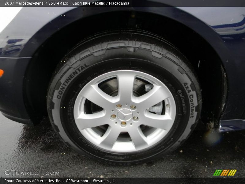 Capri Blue Metallic / Macadamia 2007 Mercedes-Benz R 350 4Matic