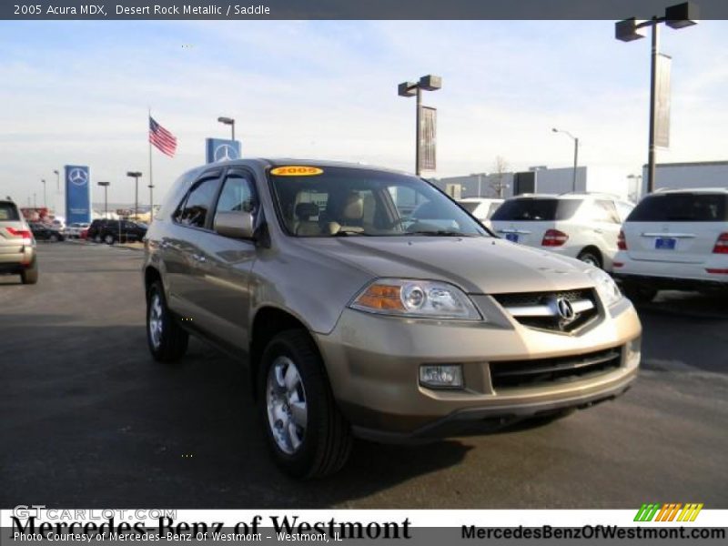 Desert Rock Metallic / Saddle 2005 Acura MDX