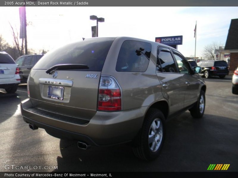 Desert Rock Metallic / Saddle 2005 Acura MDX