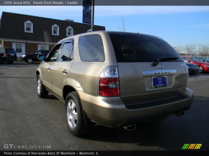 Desert Rock Metallic / Saddle 2005 Acura MDX
