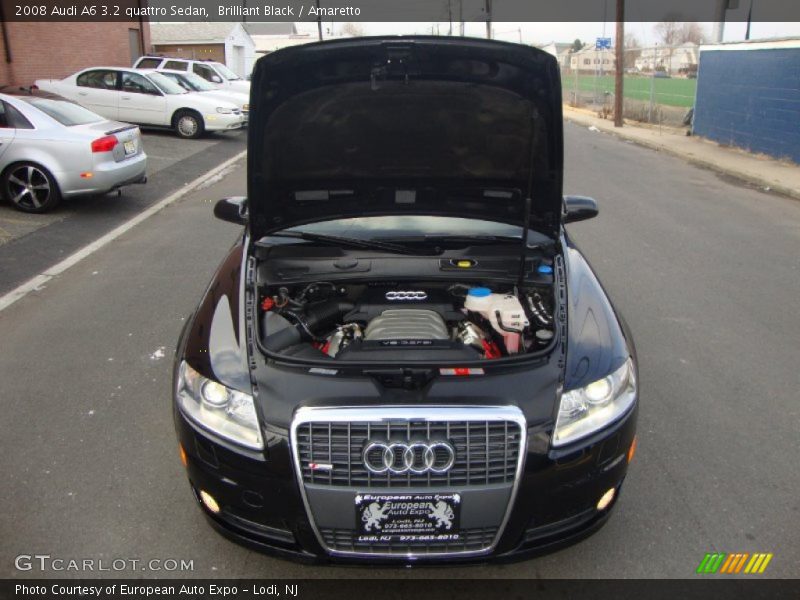 Brilliant Black / Amaretto 2008 Audi A6 3.2 quattro Sedan