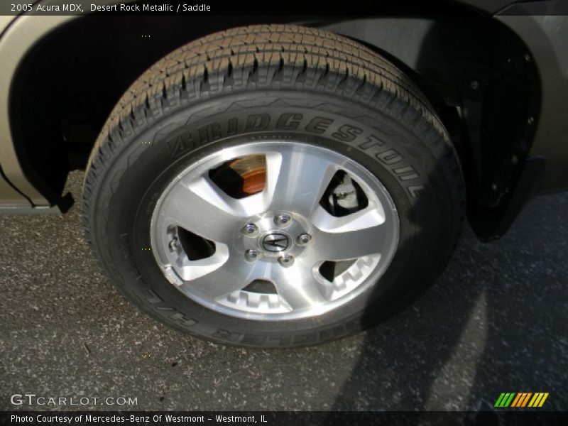 Desert Rock Metallic / Saddle 2005 Acura MDX