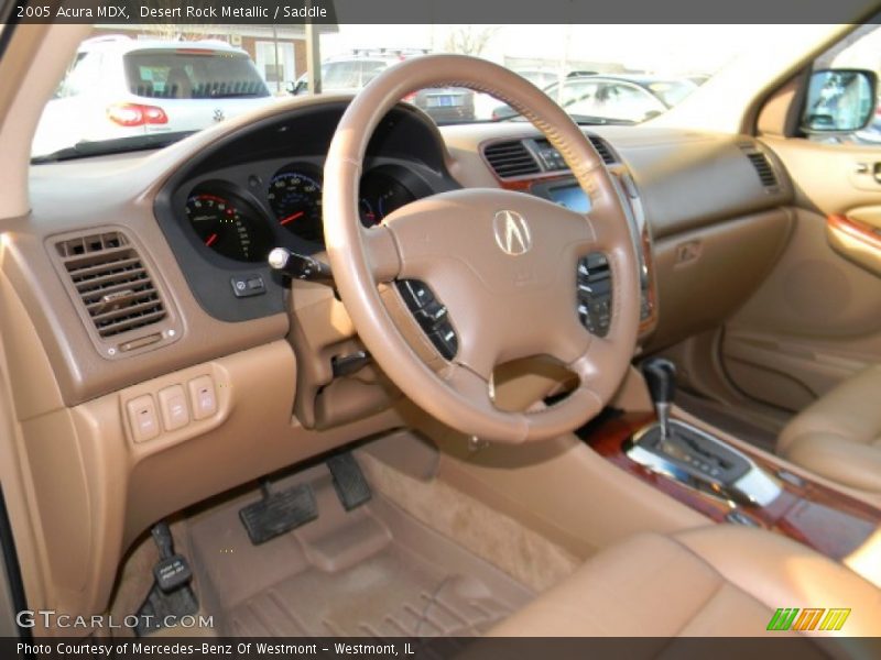 Desert Rock Metallic / Saddle 2005 Acura MDX