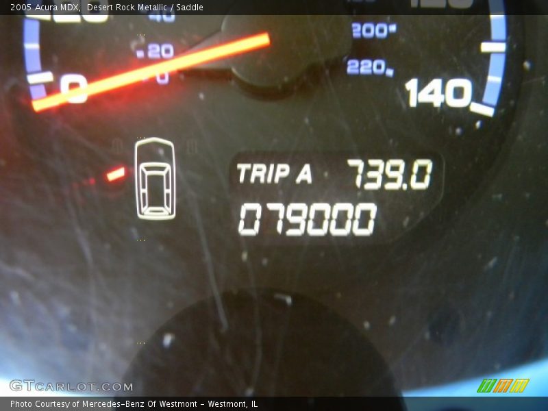 Desert Rock Metallic / Saddle 2005 Acura MDX