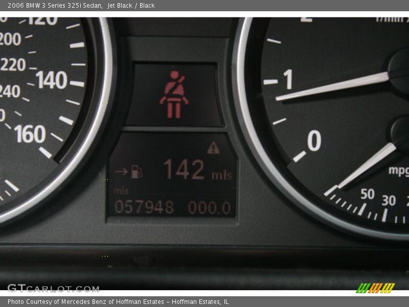 Jet Black / Black 2006 BMW 3 Series 325i Sedan