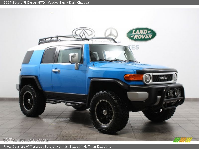 Voodoo Blue / Dark Charcoal 2007 Toyota FJ Cruiser 4WD