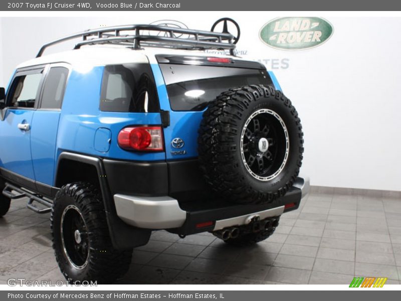 Voodoo Blue / Dark Charcoal 2007 Toyota FJ Cruiser 4WD