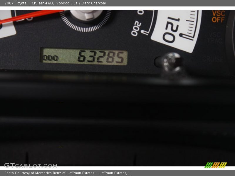 Voodoo Blue / Dark Charcoal 2007 Toyota FJ Cruiser 4WD