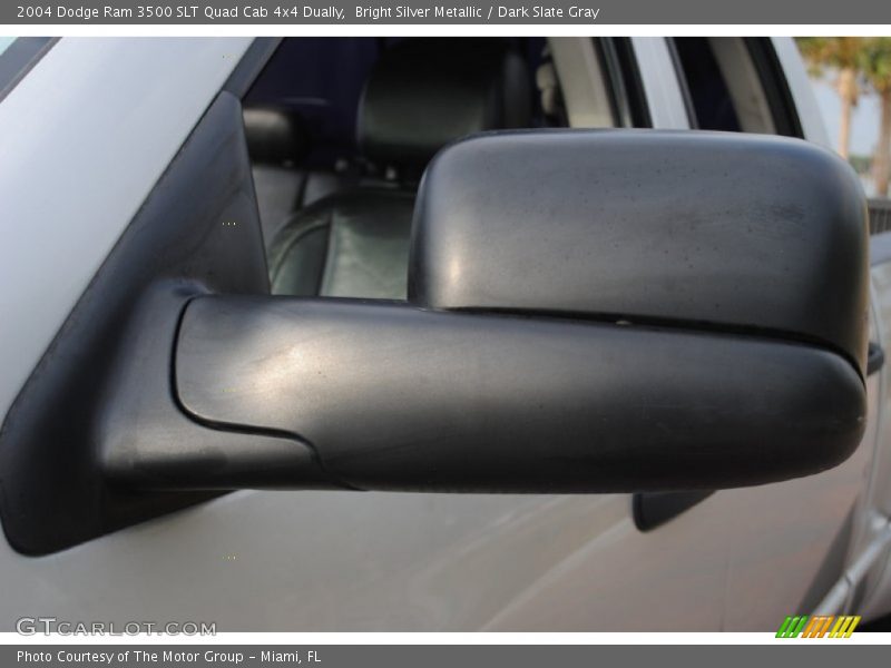 Bright Silver Metallic / Dark Slate Gray 2004 Dodge Ram 3500 SLT Quad Cab 4x4 Dually
