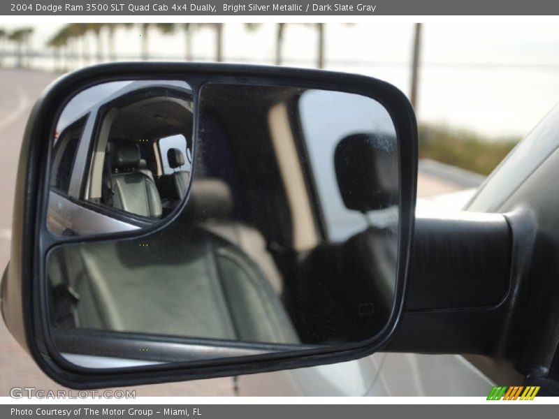 Bright Silver Metallic / Dark Slate Gray 2004 Dodge Ram 3500 SLT Quad Cab 4x4 Dually