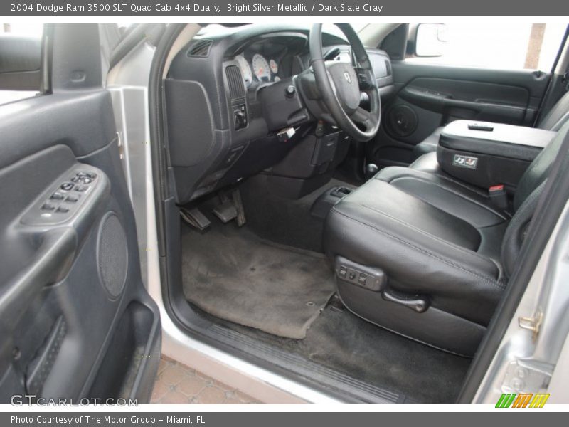  2004 Ram 3500 SLT Quad Cab 4x4 Dually Dark Slate Gray Interior
