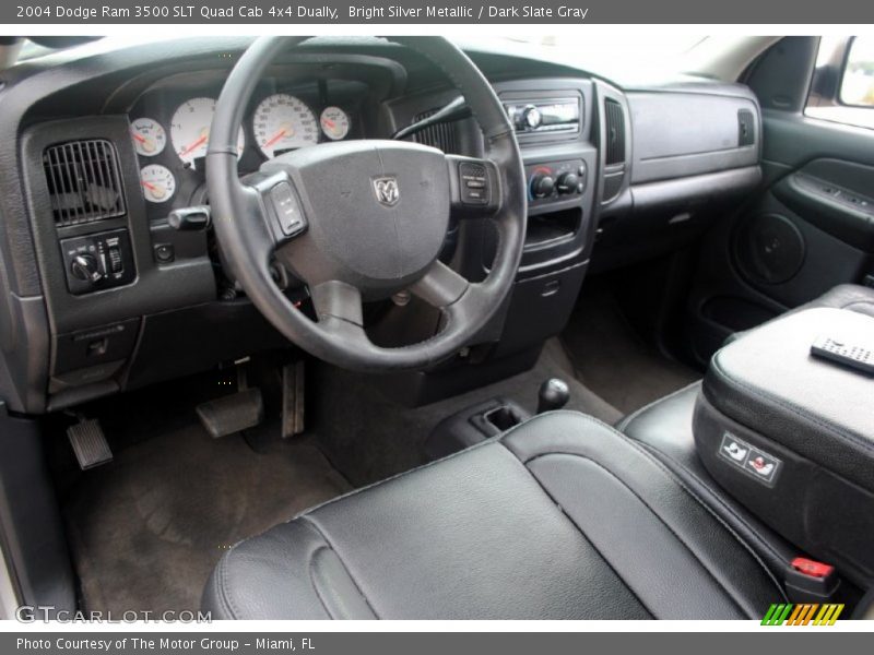  2004 Ram 3500 SLT Quad Cab 4x4 Dually Dark Slate Gray Interior