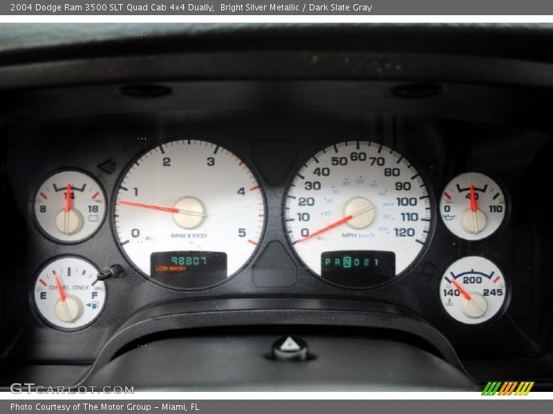  2004 Ram 3500 SLT Quad Cab 4x4 Dually SLT Quad Cab 4x4 Dually Gauges