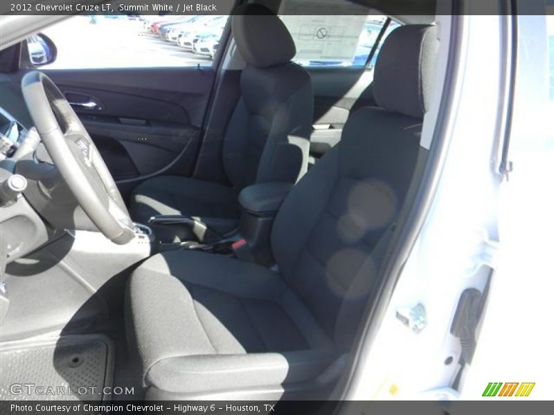 Summit White / Jet Black 2012 Chevrolet Cruze LT