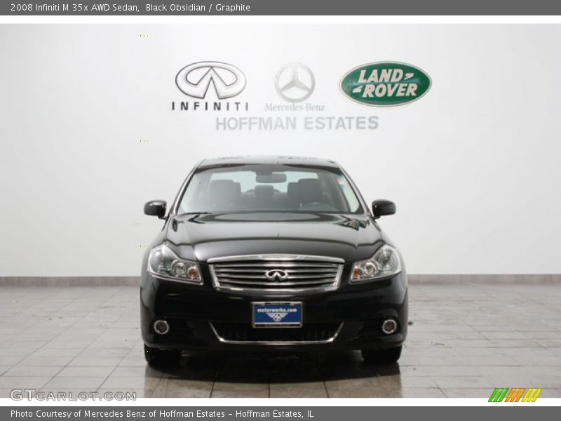Black Obsidian / Graphite 2008 Infiniti M 35x AWD Sedan