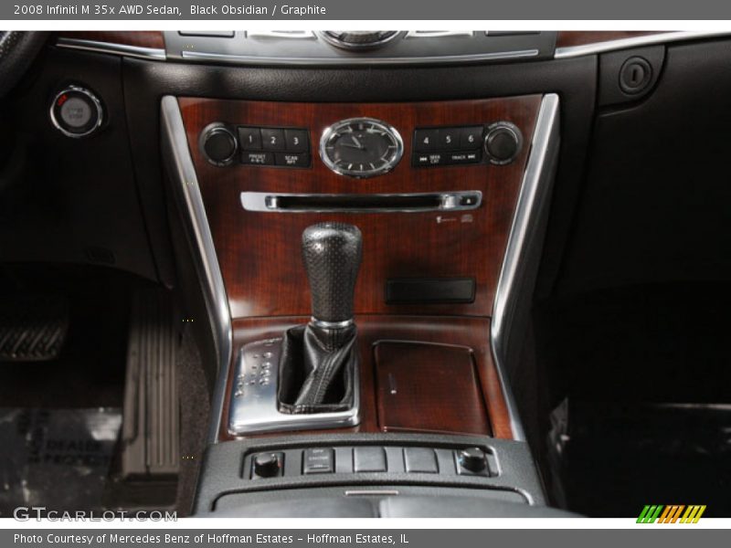 Black Obsidian / Graphite 2008 Infiniti M 35x AWD Sedan