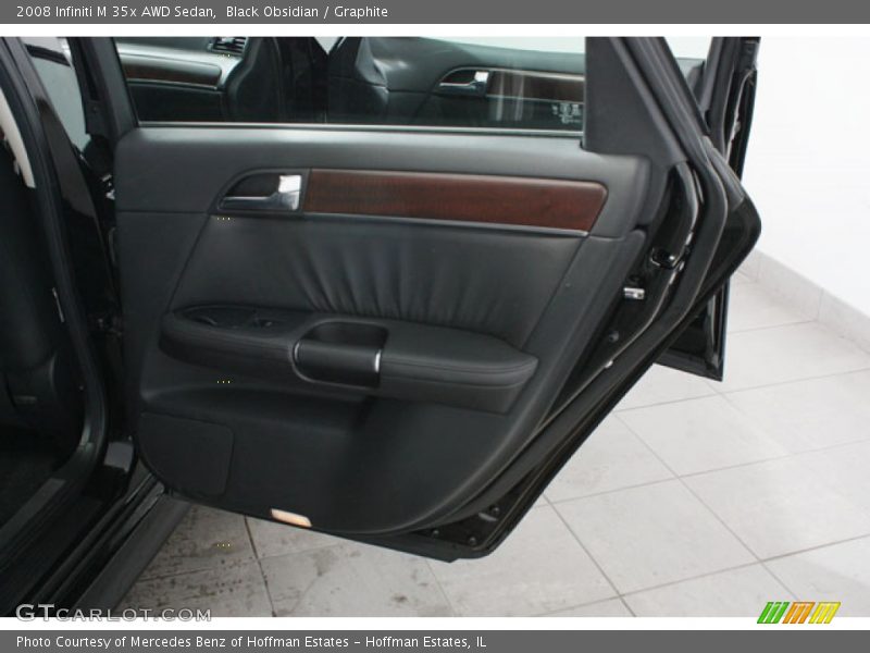 Black Obsidian / Graphite 2008 Infiniti M 35x AWD Sedan