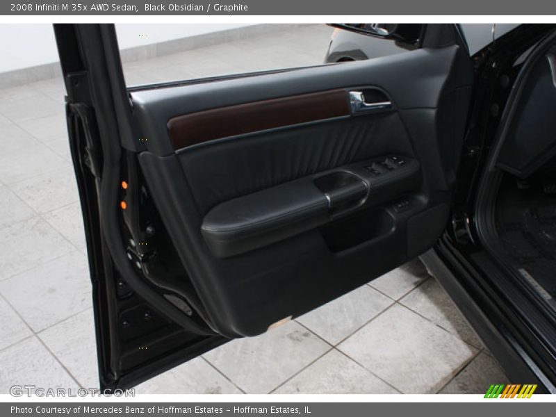 Black Obsidian / Graphite 2008 Infiniti M 35x AWD Sedan