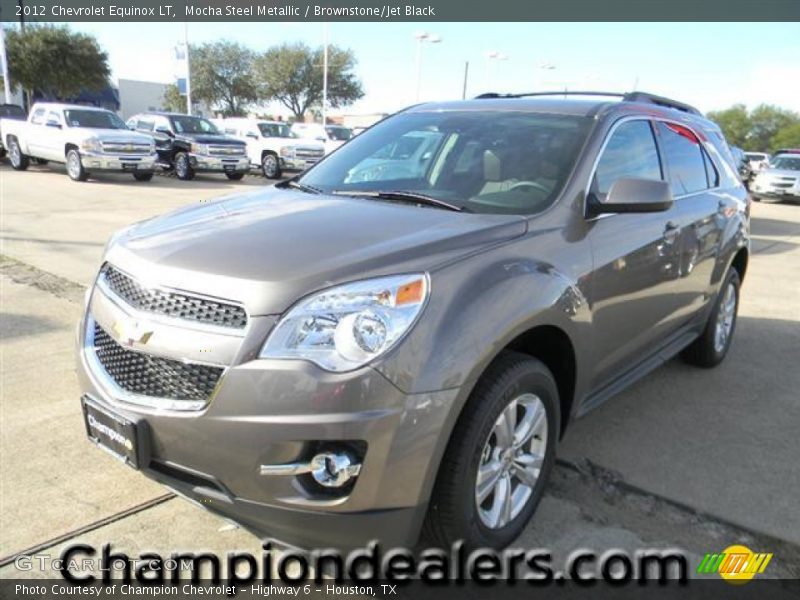 Mocha Steel Metallic / Brownstone/Jet Black 2012 Chevrolet Equinox LT