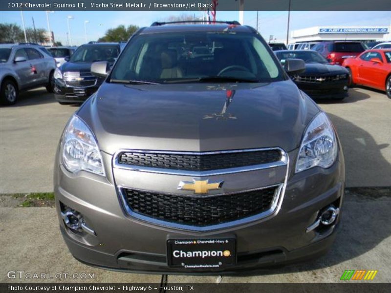 Mocha Steel Metallic / Brownstone/Jet Black 2012 Chevrolet Equinox LT