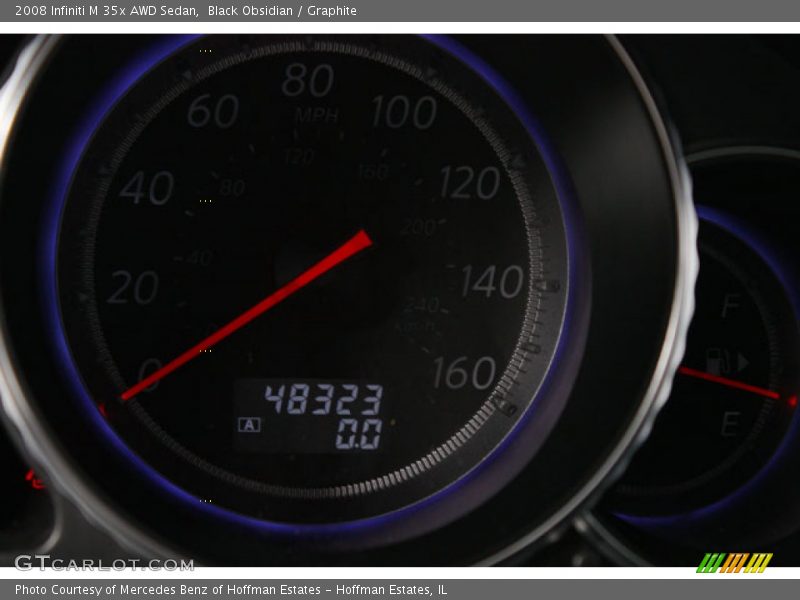 Black Obsidian / Graphite 2008 Infiniti M 35x AWD Sedan