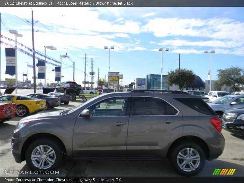 Mocha Steel Metallic / Brownstone/Jet Black 2012 Chevrolet Equinox LT