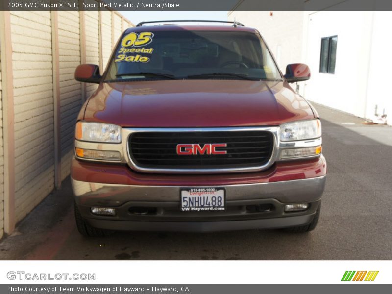 Sport Red Metallic / Neutral/Shale 2005 GMC Yukon XL SLE