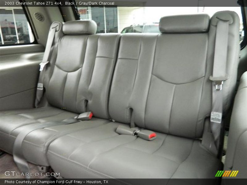 Black / Gray/Dark Charcoal 2003 Chevrolet Tahoe Z71 4x4