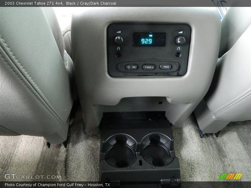 Black / Gray/Dark Charcoal 2003 Chevrolet Tahoe Z71 4x4