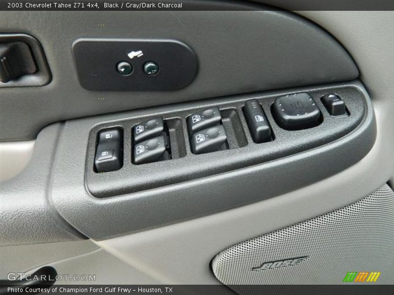 Black / Gray/Dark Charcoal 2003 Chevrolet Tahoe Z71 4x4