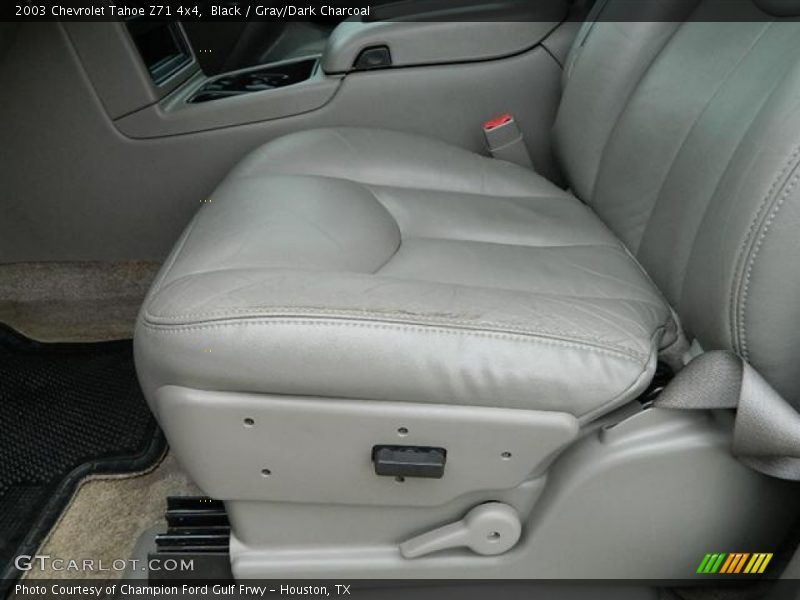Black / Gray/Dark Charcoal 2003 Chevrolet Tahoe Z71 4x4