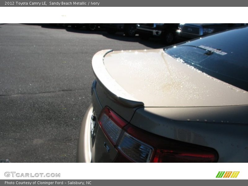 Sandy Beach Metallic / Ivory 2012 Toyota Camry LE