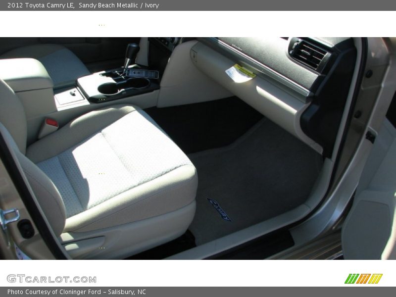 Sandy Beach Metallic / Ivory 2012 Toyota Camry LE