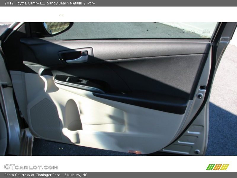 Sandy Beach Metallic / Ivory 2012 Toyota Camry LE