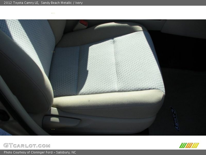 Sandy Beach Metallic / Ivory 2012 Toyota Camry LE