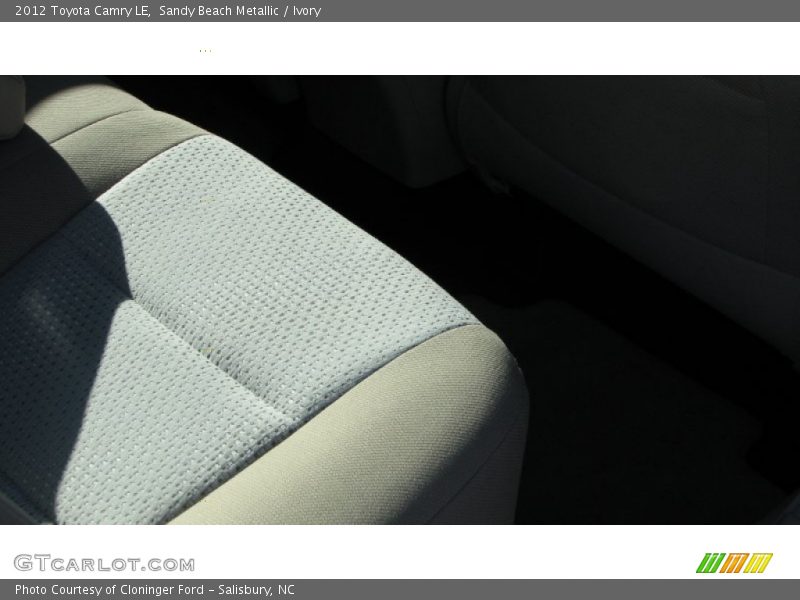 Sandy Beach Metallic / Ivory 2012 Toyota Camry LE