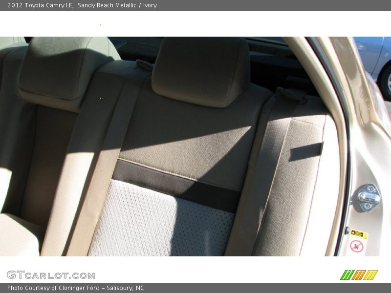 Sandy Beach Metallic / Ivory 2012 Toyota Camry LE