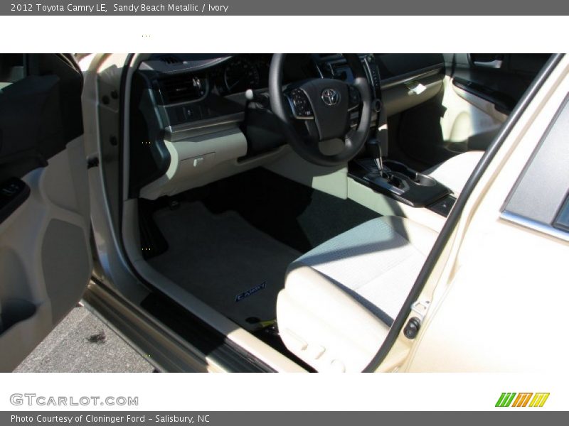 Sandy Beach Metallic / Ivory 2012 Toyota Camry LE