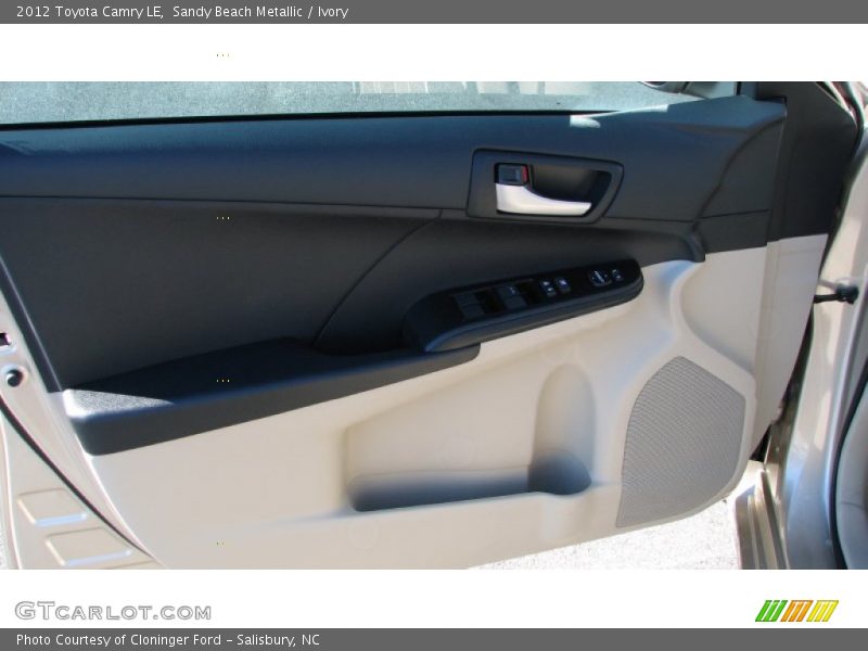 Sandy Beach Metallic / Ivory 2012 Toyota Camry LE