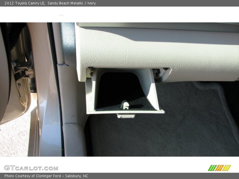 Sandy Beach Metallic / Ivory 2012 Toyota Camry LE
