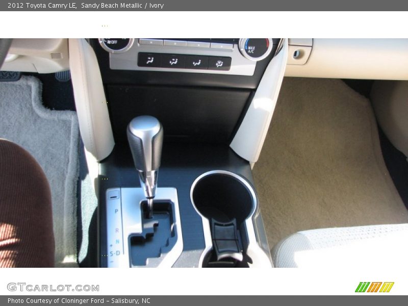 Sandy Beach Metallic / Ivory 2012 Toyota Camry LE
