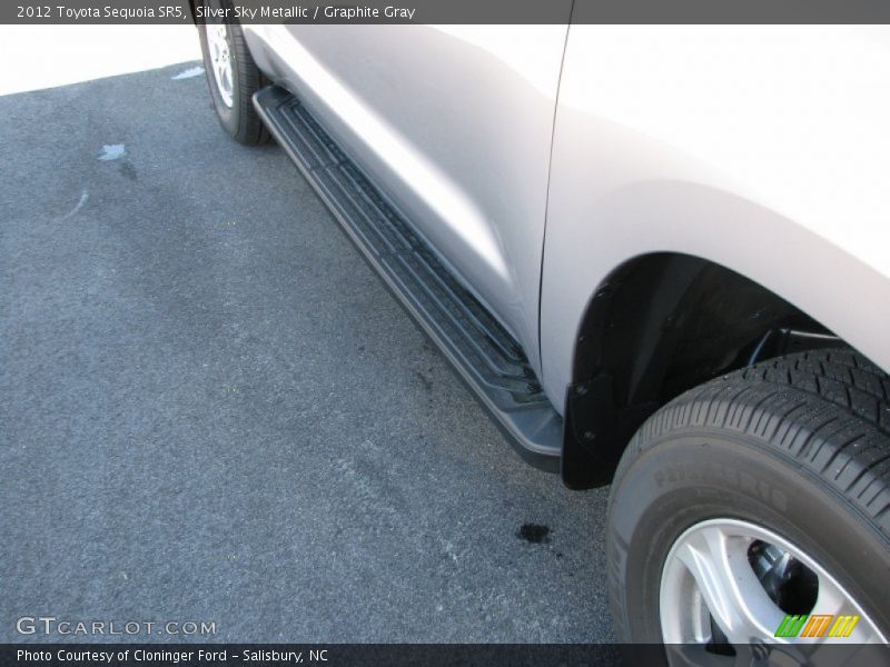 Silver Sky Metallic / Graphite Gray 2012 Toyota Sequoia SR5