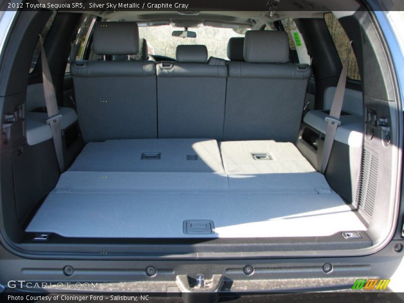 Silver Sky Metallic / Graphite Gray 2012 Toyota Sequoia SR5